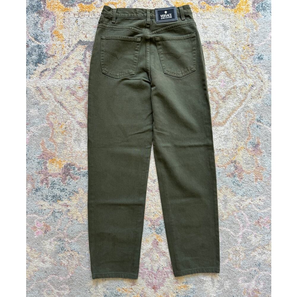 Versace Jeans Couture Green Vintage Denim - Picture 2 of 16